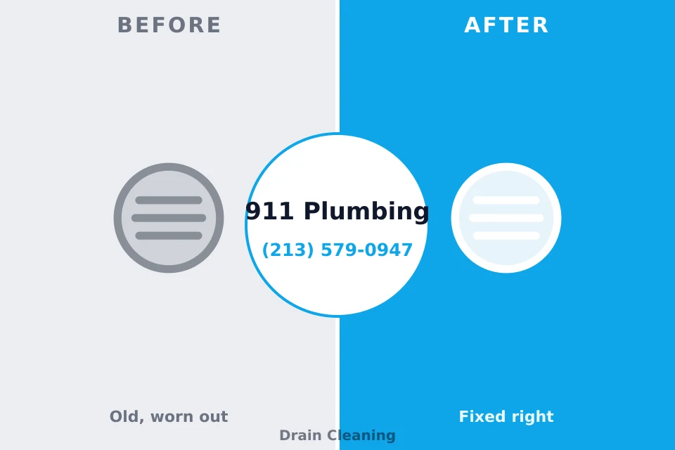 Before and after: plumbing repair Ketchikan, AK